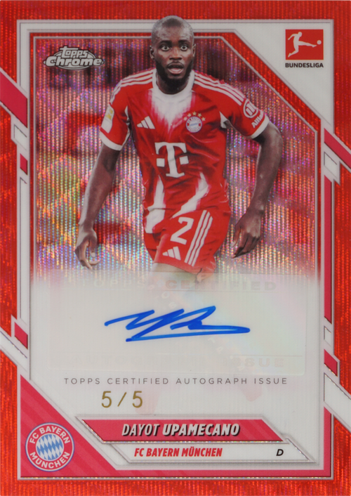 Dayot Upamecano trading card