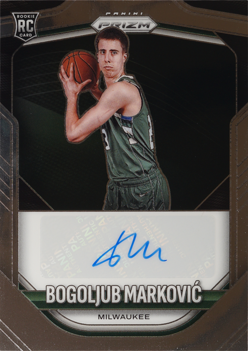 Bogoljub Marković trading card