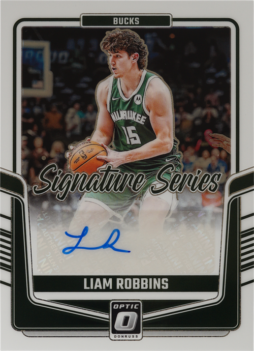 Liam Robbins trading card