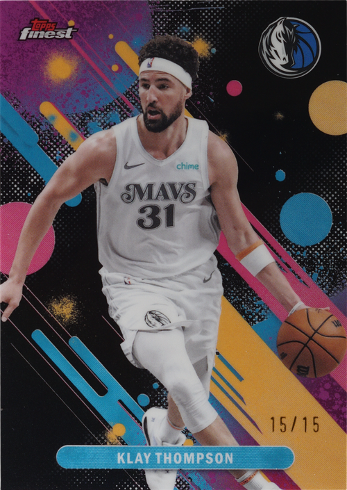 Klay Thompson trading card