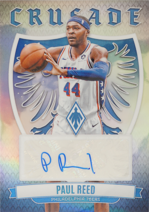 Paul Reed trading card