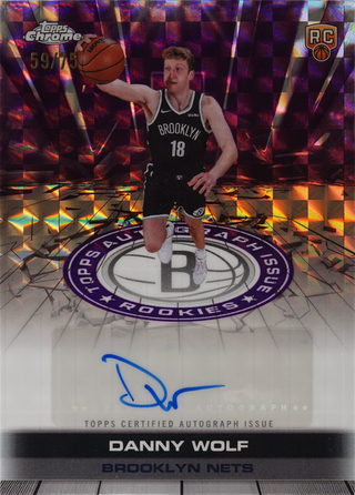 Danny Wolf trading card