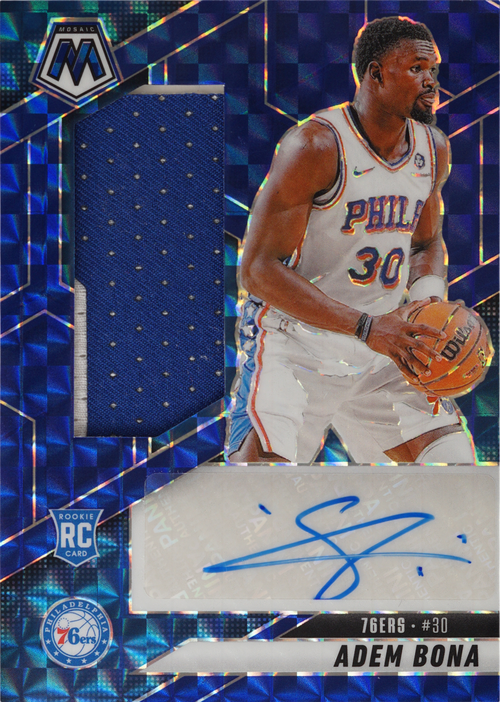 Adem Bona trading card