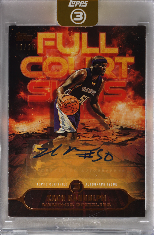 Zach Randolph trading card