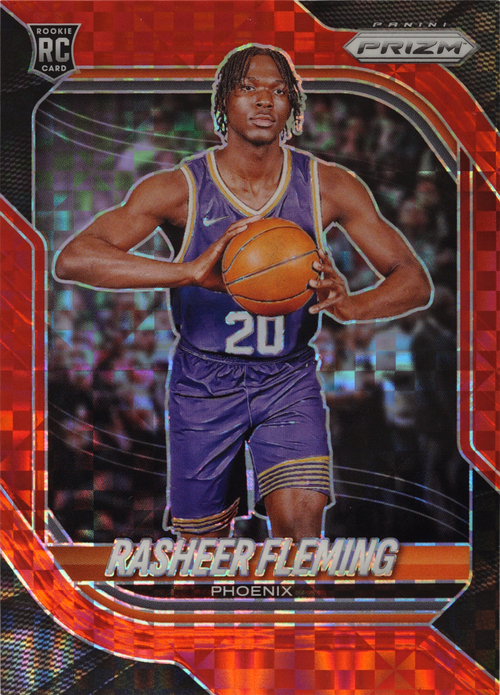 Rasheer Fleming trading card