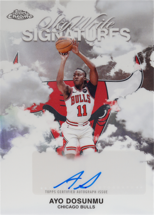 Ayo Dosunmu trading card