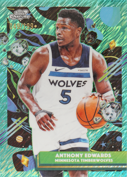 Anthony Edwards trading card