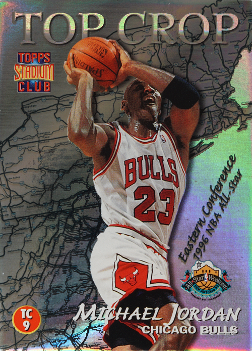 Gary Payton / Michael Jordan trading card