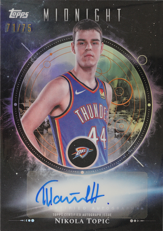 Nikola Topić trading card