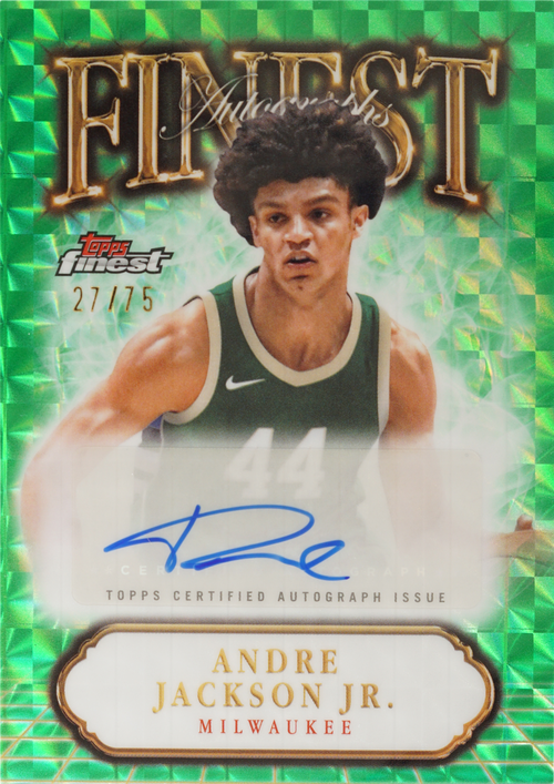Andre Jackson Jr. trading card