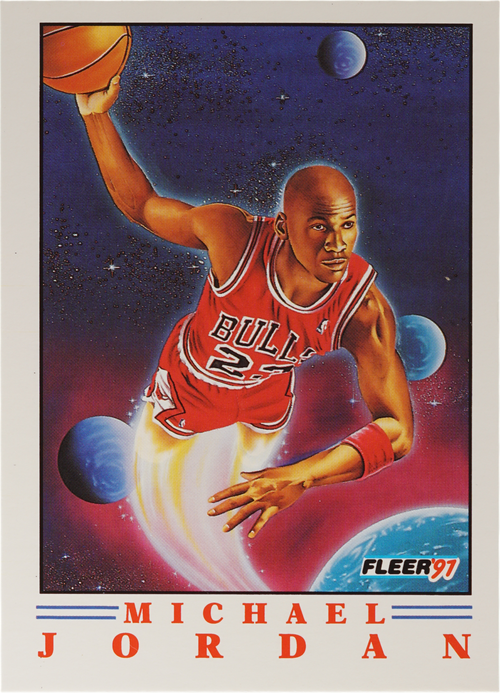 Michael Jordan trading card