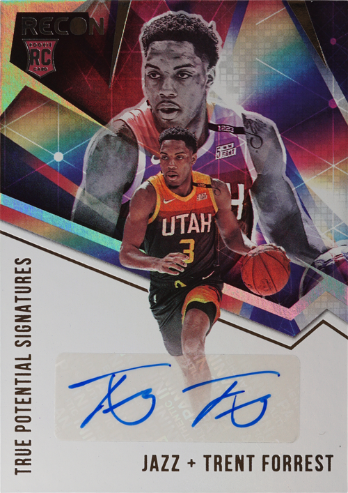 Trent Forrest trading card