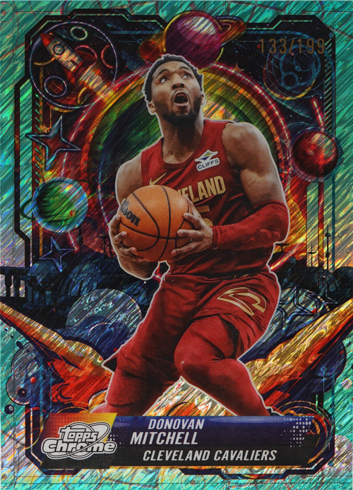 Donovan Mitchell trading card