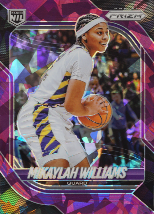 Mikaylah Williams trading card