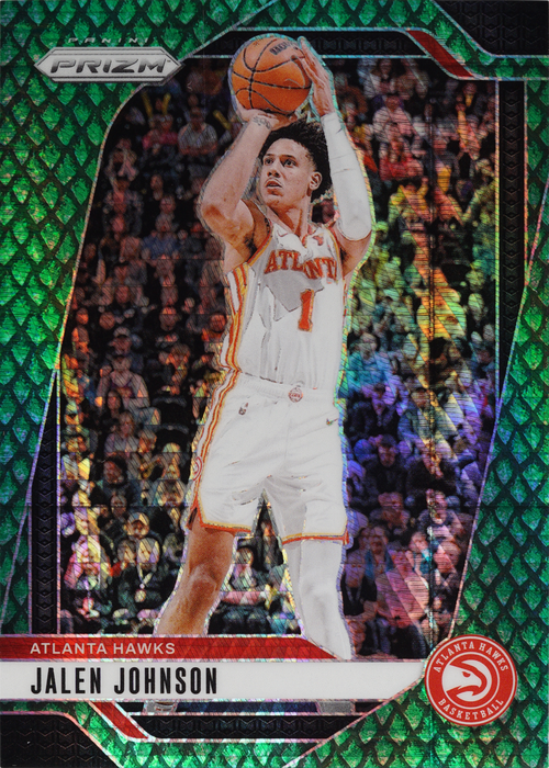 Jalen Johnson trading card