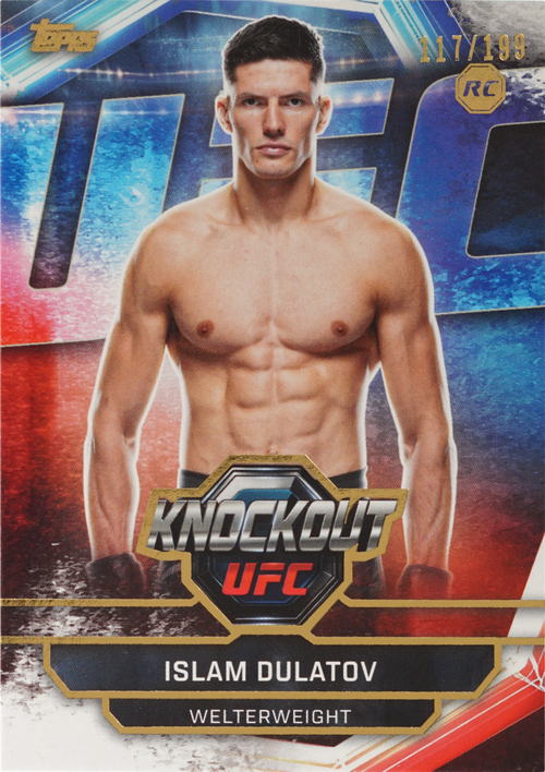 Islam Dulatov trading card