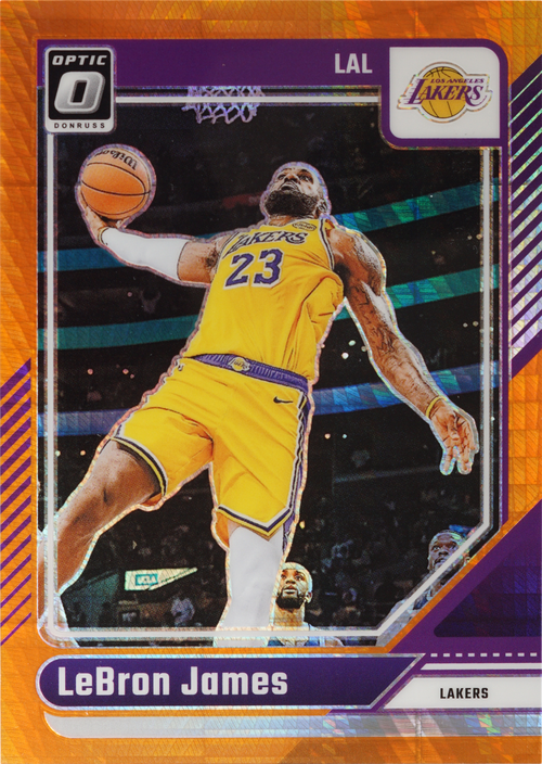 LeBron James trading card