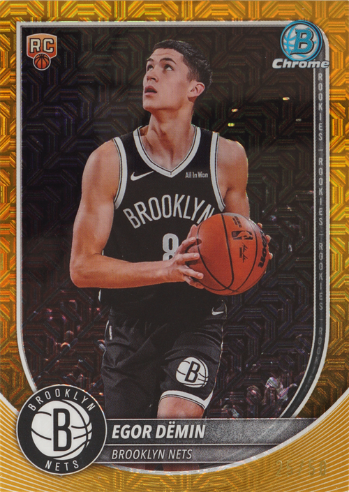 Egor Dëmin trading card