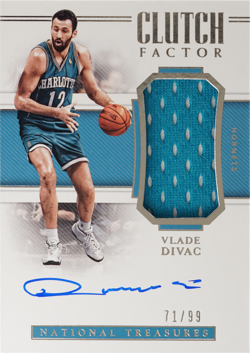 Vlade Divac trading card