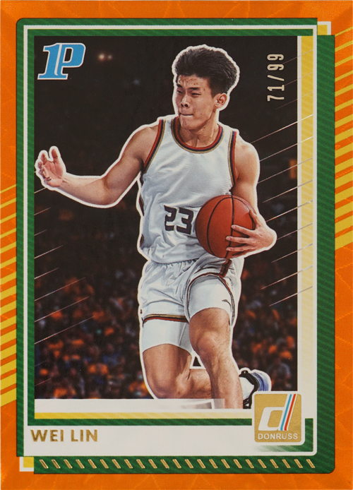 Wei Lin trading card