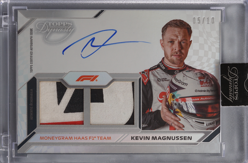 Kevin Magnussen trading card