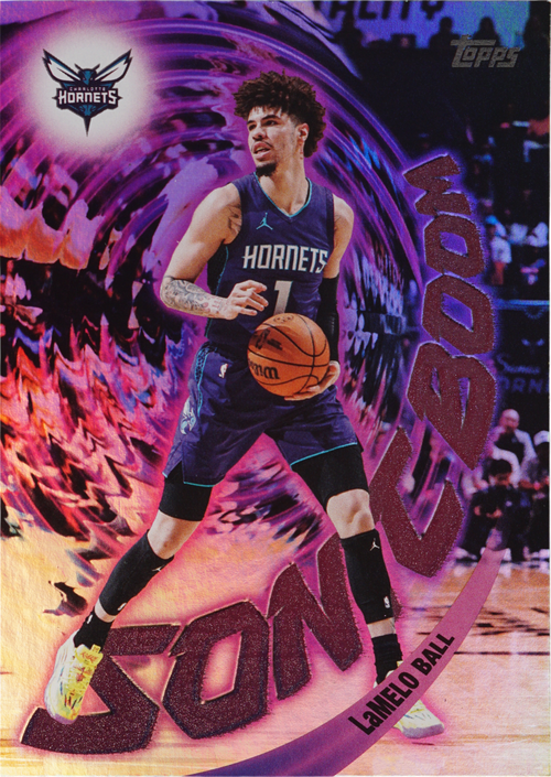 LaMelo Ball trading card