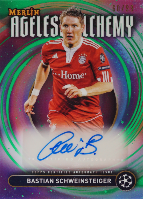 Bastian Schweinsteiger trading card