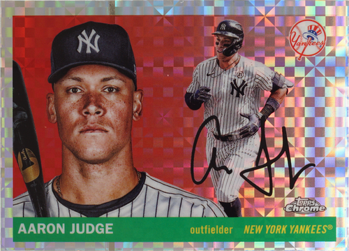 Aaron Judge trading card