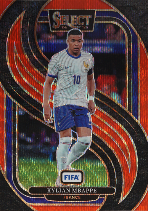 Kylian Mbappe trading card