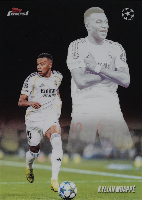 Kylian Mbappé trading card