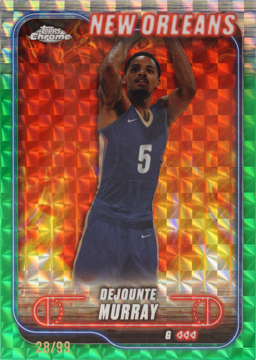 Dejounte Murray trading card