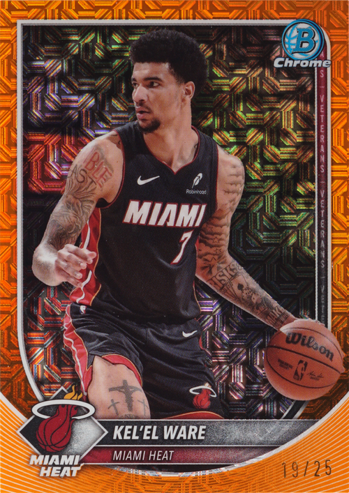 Kel'el Ware trading card