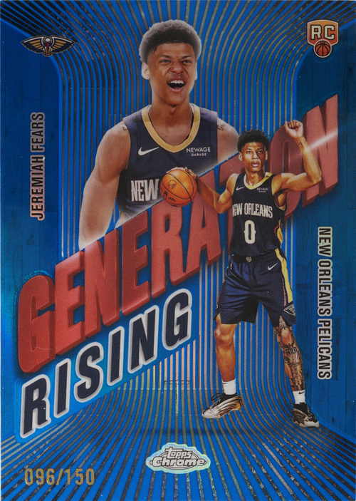 Jeremiah Fears trading card