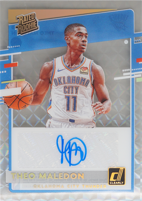 Theo Maledon trading card