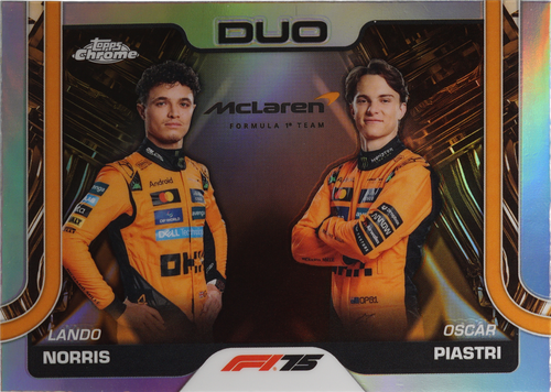 Lando Norris / Oscar Piastri trading card