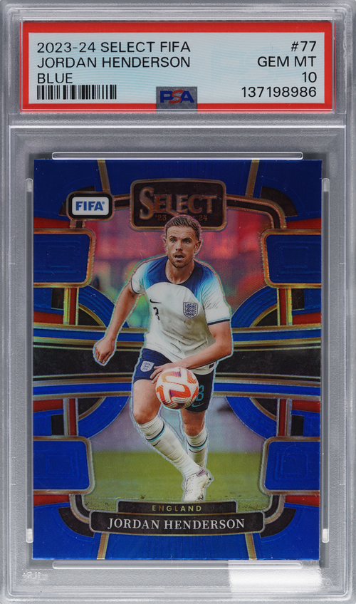 Jordan Henderson trading card