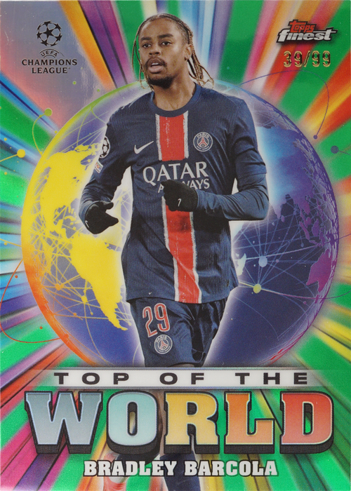 Bradley Barcola trading card