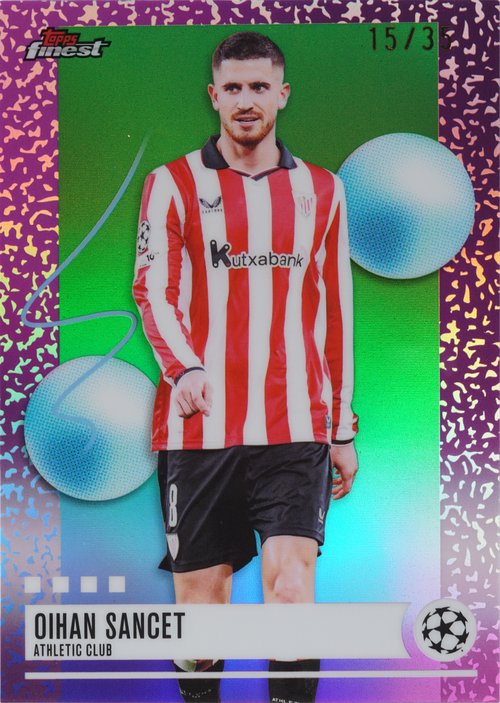 Oihan Sancet trading card
