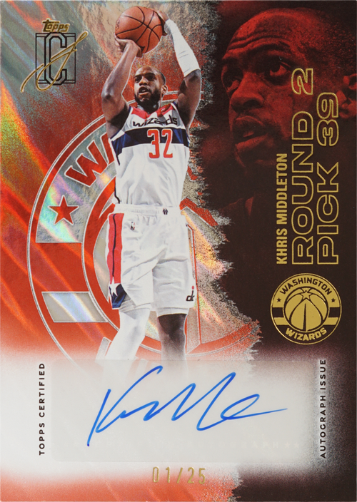 Khris Middleton trading card