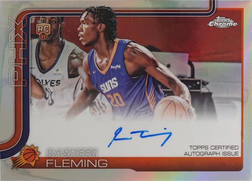 Rasheer Fleming trading card