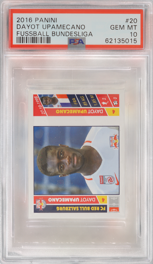 Dayot Upamecano trading card