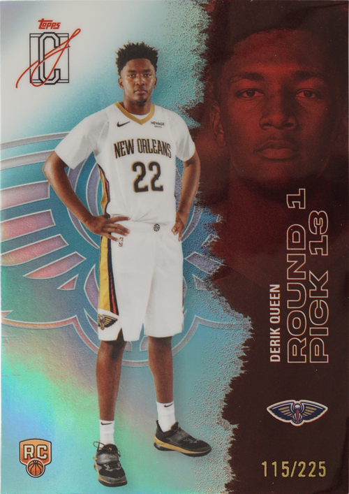 Derik Queen trading card