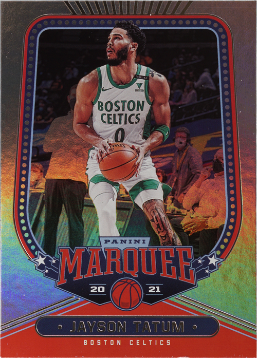 Jayson Tatum trading card
