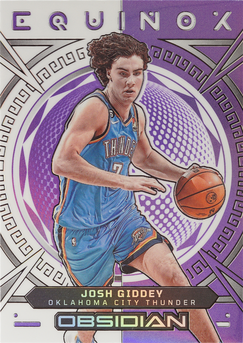 Josh Giddey trading card