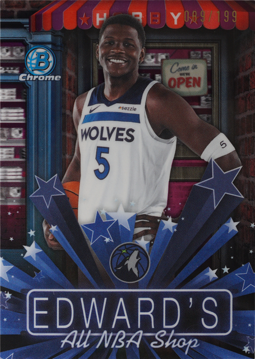 Anthony Edwards trading card