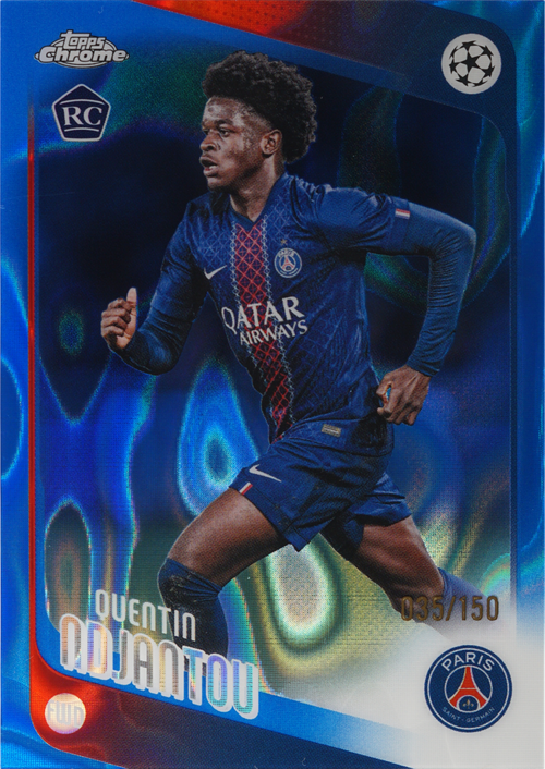 Quentin Ndjantou trading card