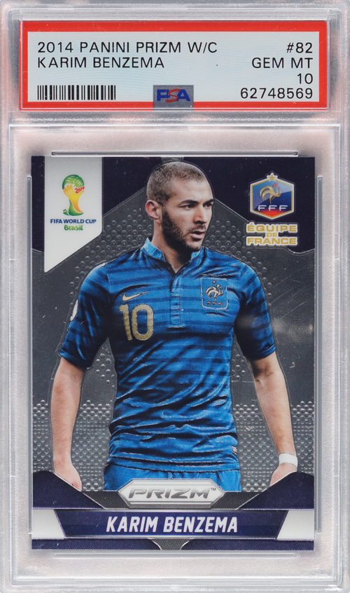 Karim Benzema trading card