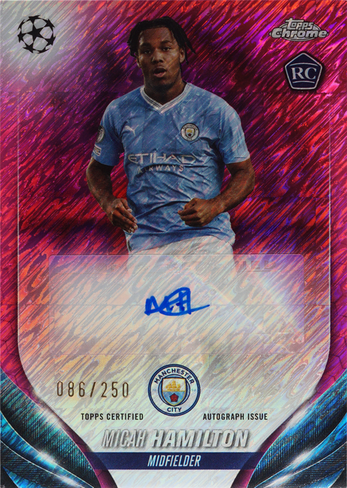 Micah Hamilton trading card