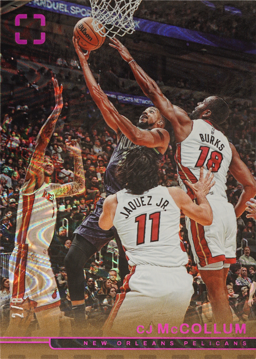 CJ McCollum trading card