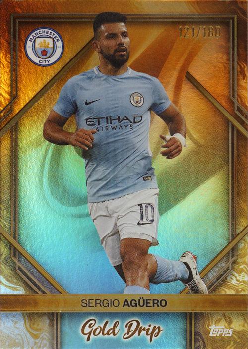 Sergio Aguero trading card